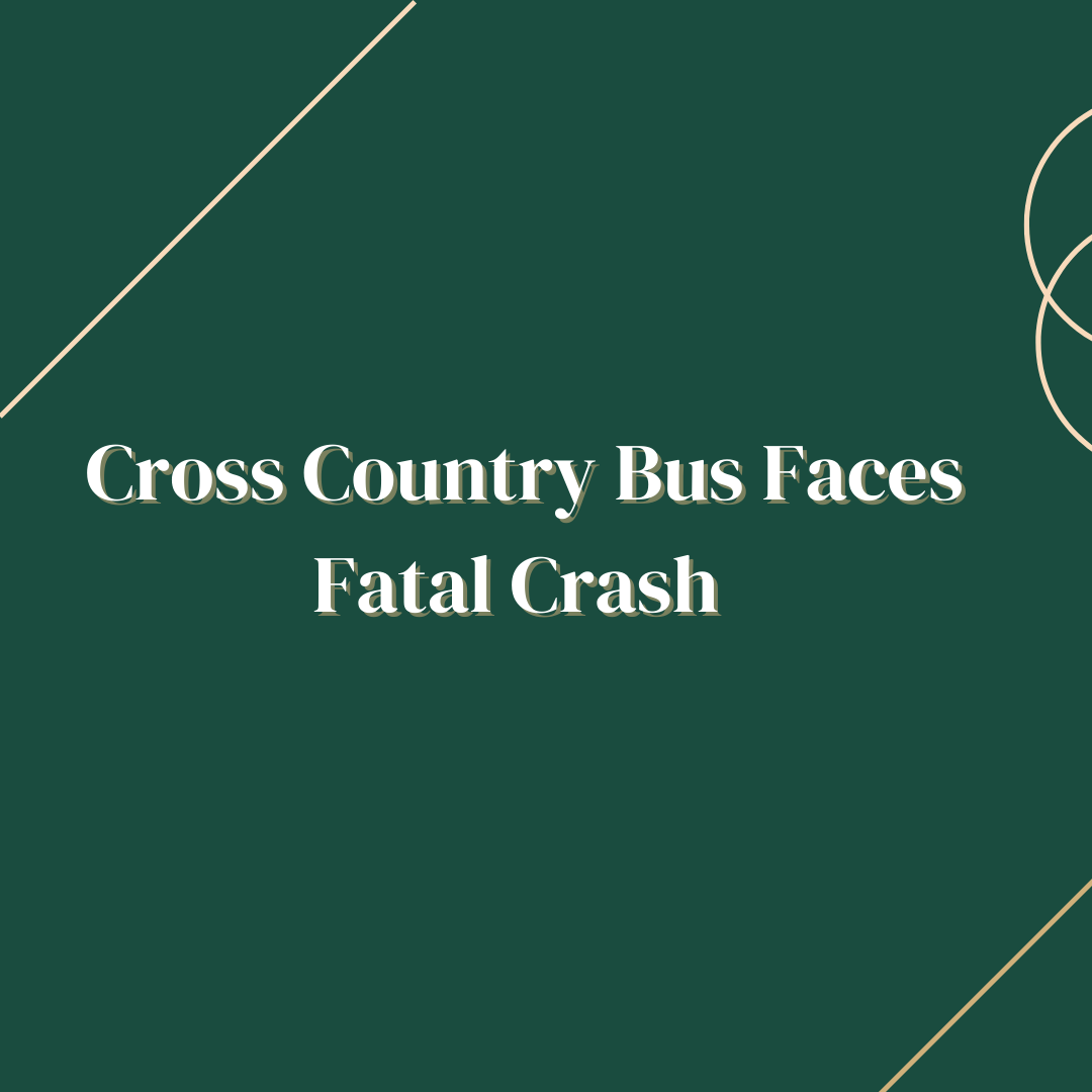Cross Country Faces Fatal Collision