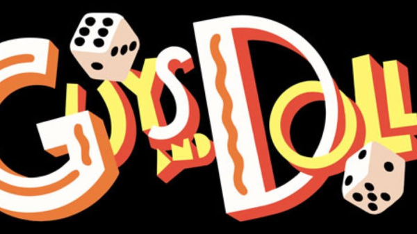 The musical poster for Guys and Dolls. Graphic Courtesy: TC West Theater Department