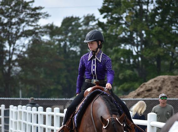 Weston shows off her Western skills in the ring. Photo Courtesy: Peyton Weston