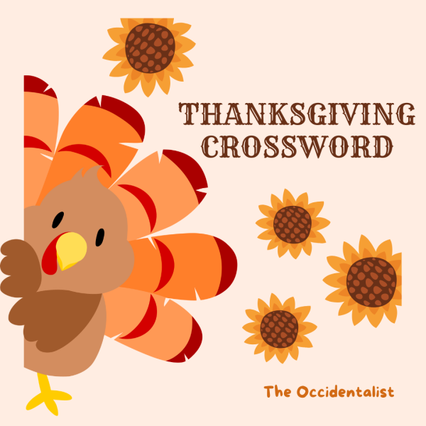 Thanksgiving Crossword Puzzle KEY