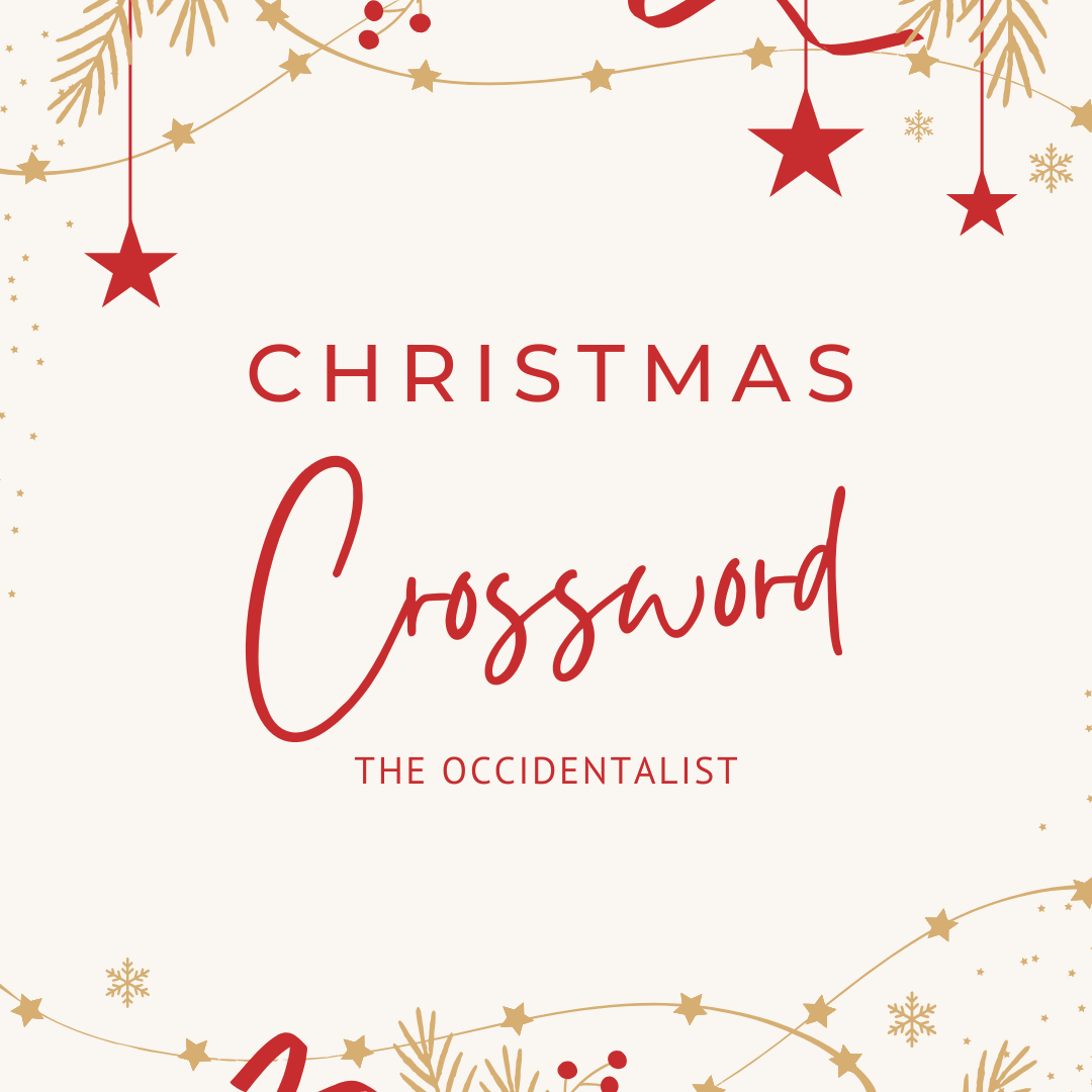 Christmas Crossword Puzzle KEY