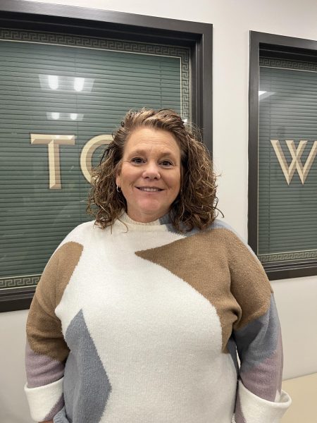 Tammy Brunan pictured inside the main office. Photo Credit: Madeline Gartland