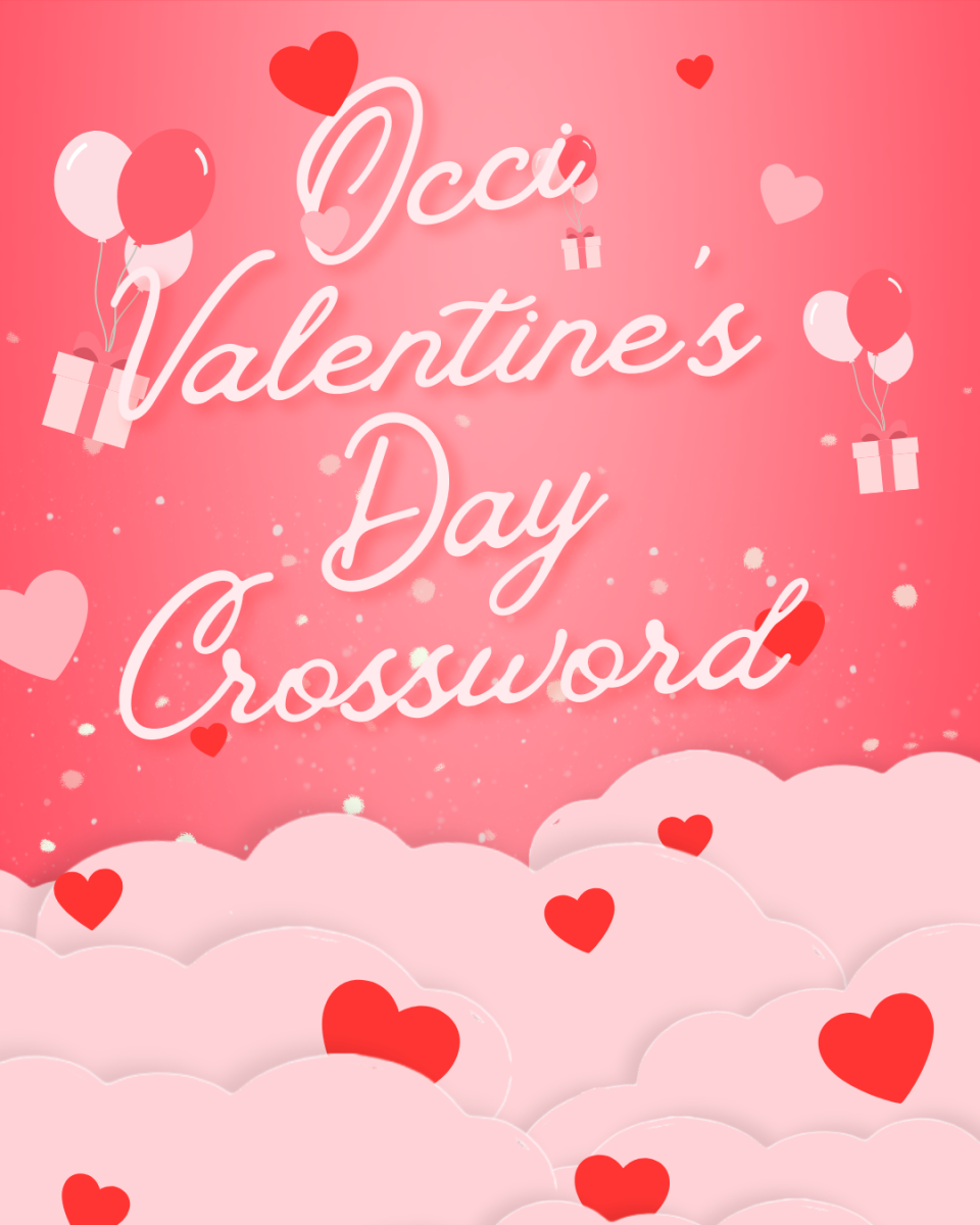 Valentine's Day Crossword Puzzle KEY