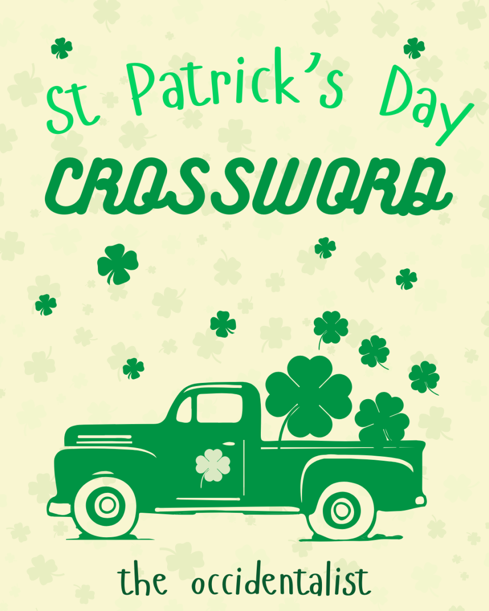 Saint Patrick's Day Crossword Puzzle KEY