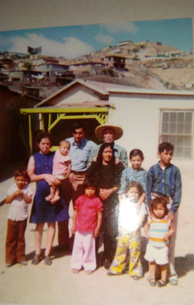   My mother, grandparents, aunts and uncles in their hometown in Mexico, only a few years before immigrating to the United States.
Photo courtesy of Angelica Lopez-Hoag