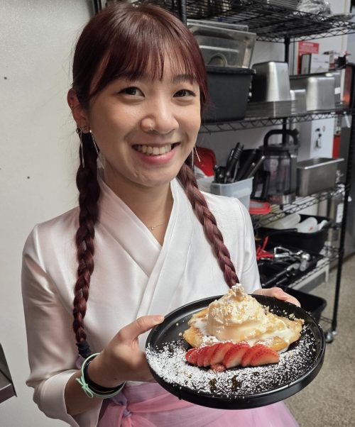 “The menu is heavily influenced by traditional Korean dishes and what I experienced while living there. It’s less about direct family recipes and more about honoring the style, flavors, and structure of Korean meals, especially the balance of grilled meats, sides, and shared dishes,” Perreault said. 
