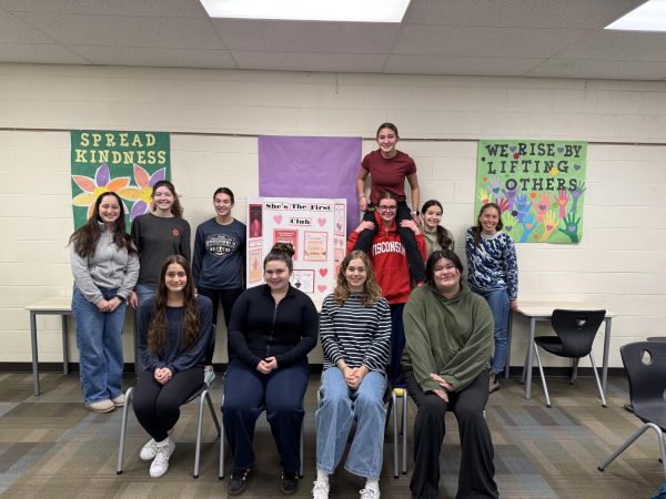  “[She is First will] do the craft show which is in the fall at West it’s run in like the commons and some of the class wings and we usually just make stuff or we sell baked goods so it’s kind of like a combination of ornaments for Christmas and then just different like knickknacks and stuff that students make and then like cookies,” Polk said.
